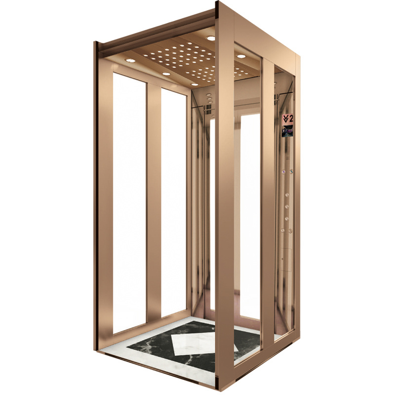 300kg-1200kg Residential Passenger Elevator Small Home Lift