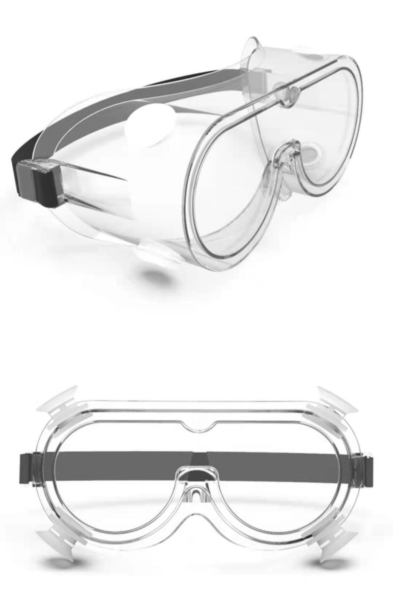Fully Closed Isolation Anti-Fog Anti-Spray Transparent Protective Glasses