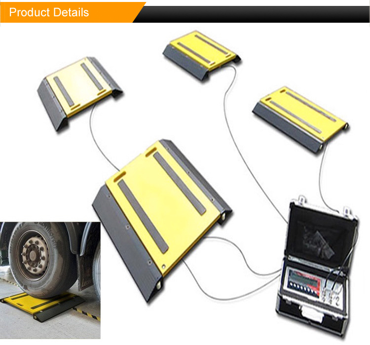 Moveable/Portable Electronic Weighing Axle Scale for Truck Weighing