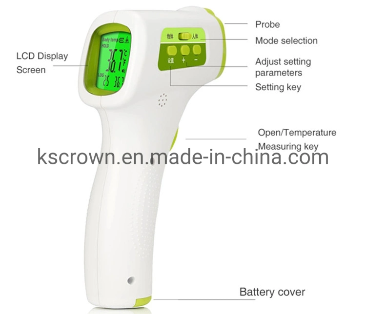 Baby Infrared Electronic Temperature Thermometer Non-Contact Baby Ear Temperature Home Forehead Body Temperature Gun