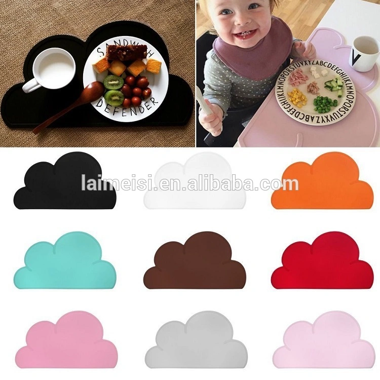 Baby Placemat Functional One-Piece Silicone Feeding Tray / Bowl