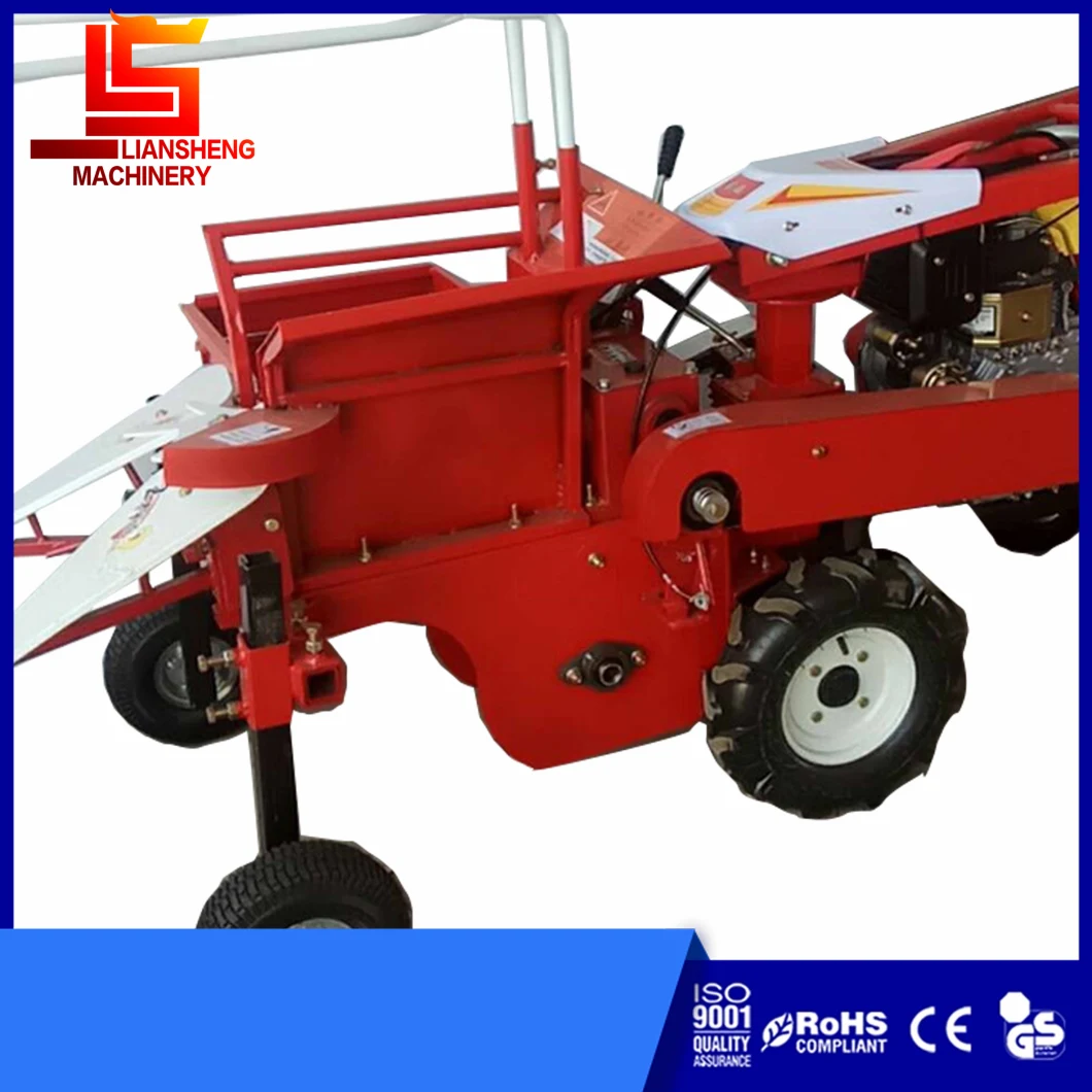 Multifunctional Corn Picking and Straw Crushing Machine, Small Agricultural Machinery Corn Harvester