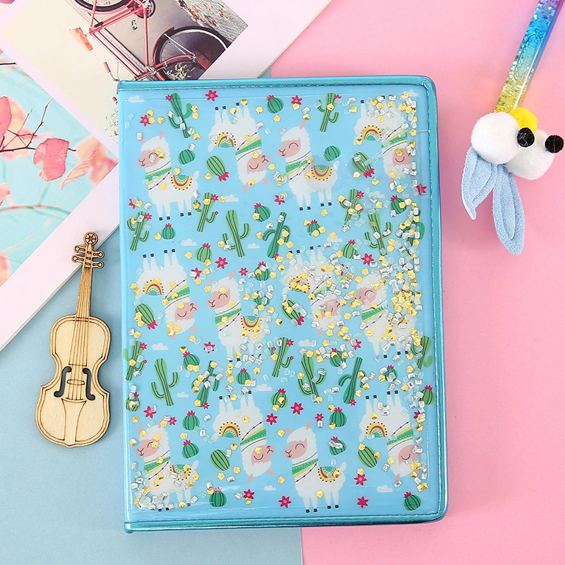 Childlike Notebook with Full Colors Cover Made of Soft PVC