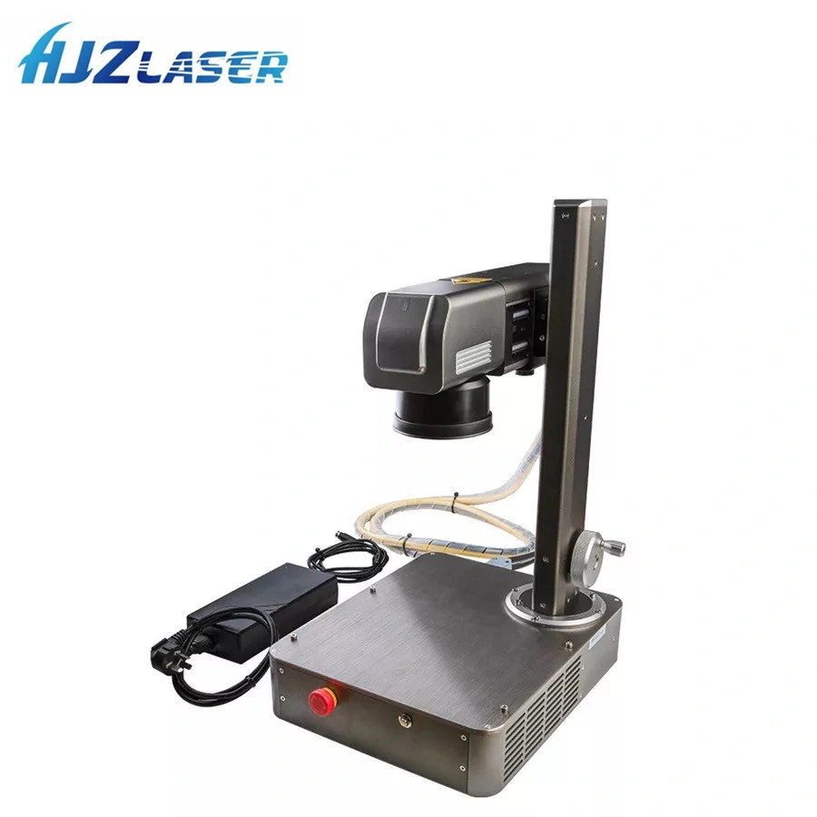 20W 30W 50W Fiber Laser Marking Machine with Rotary
