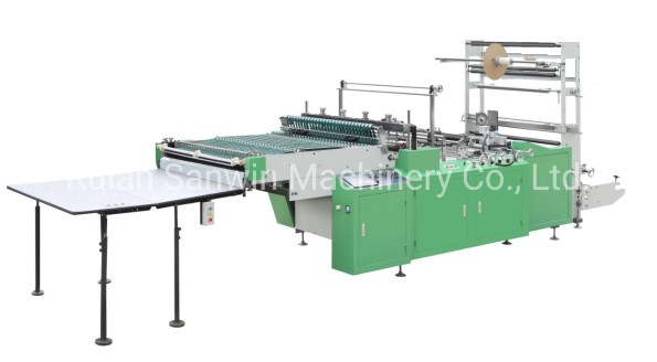 Plastic Side Sealing Bag Making Machine for D Cut