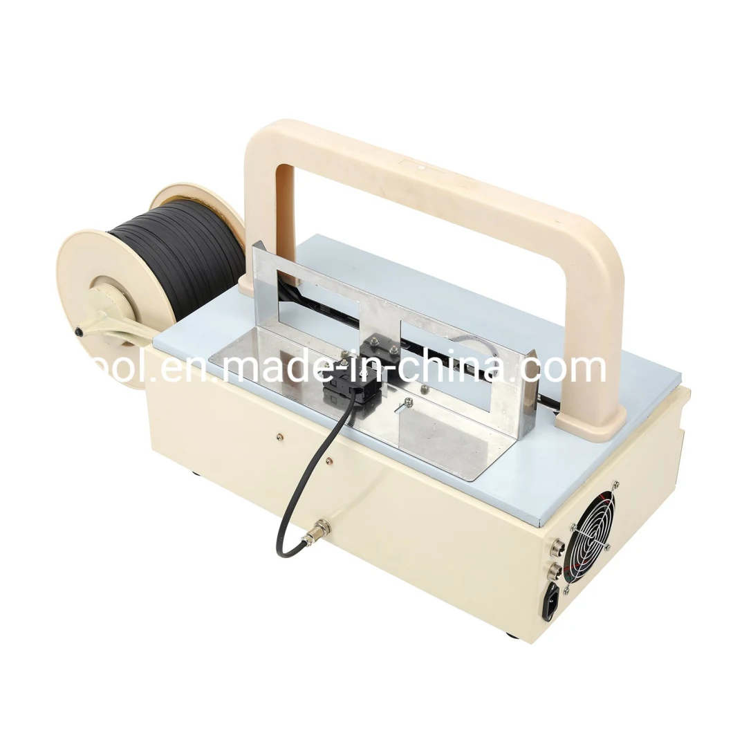 Low Table Mini Semiautomatic Strapping Machine Carton Box Strapping Machine