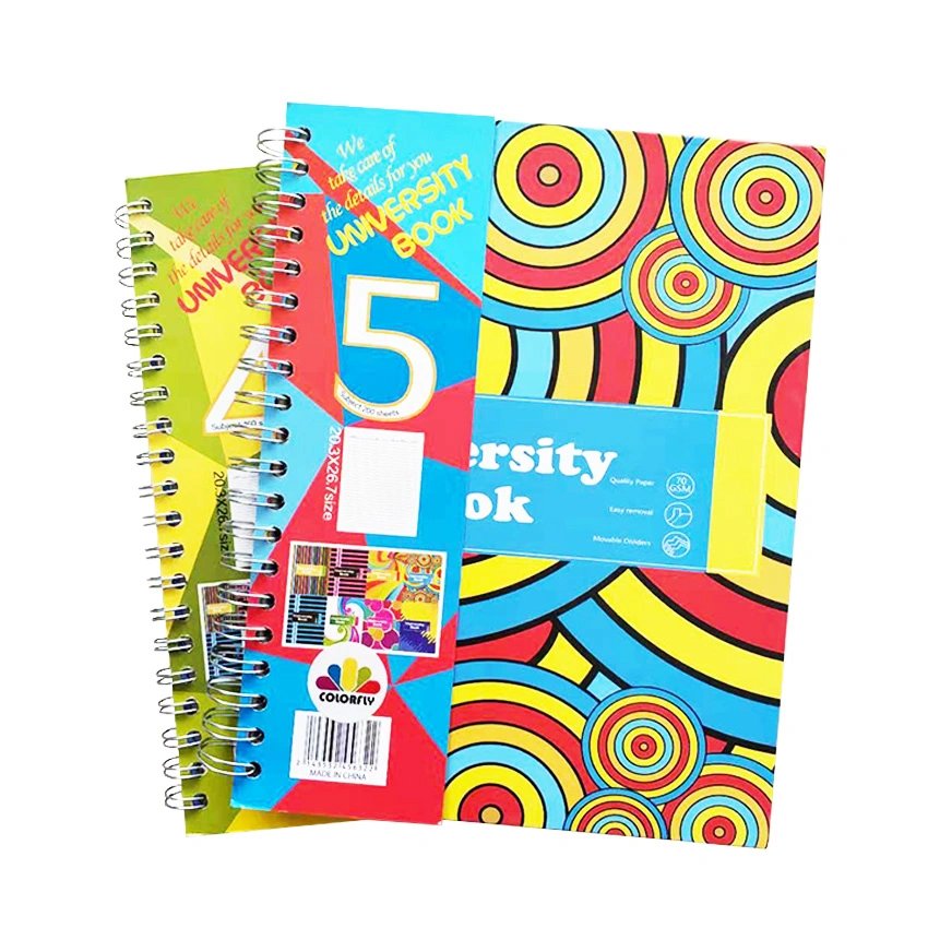 Factory Wholesale Hardcover Spiral Bound Notebook