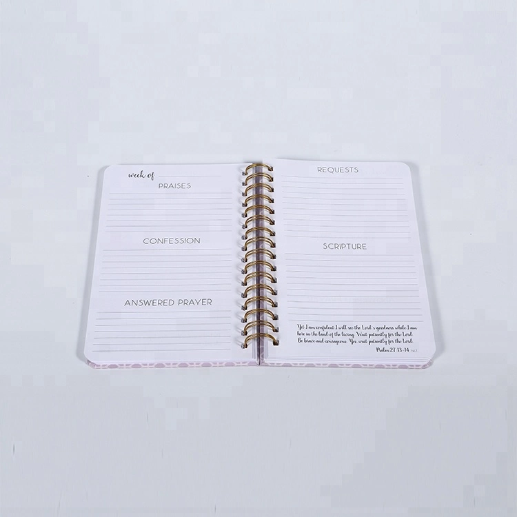 Bulk Sale Hardcover Spiral Squared Custom Writing A5 Binder Notebooks