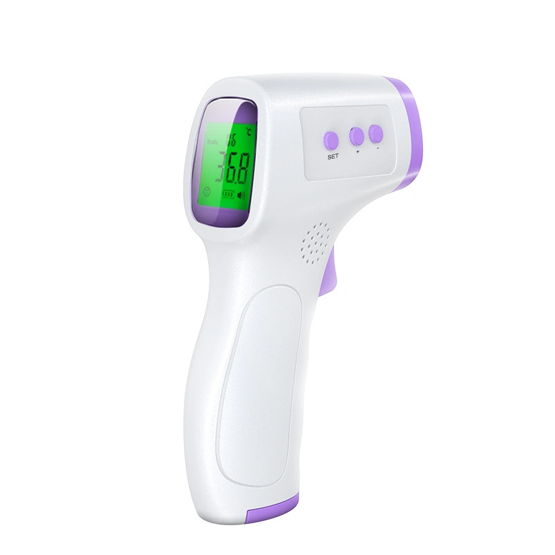 Recharable Smart Sensor Infrared Thermometer Digital Non Contact Infrared Forehead Temperature Gun