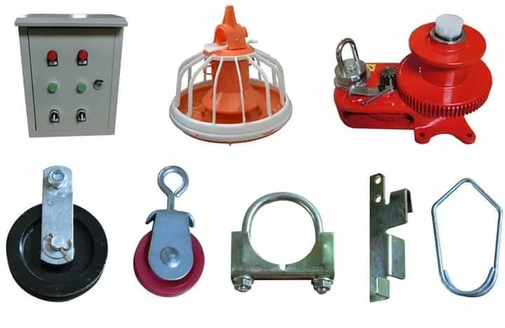 Feeding Line Pig Farming Equipment Automatic Feeding System for Pigs Plastic Quantitative Barrel Cups