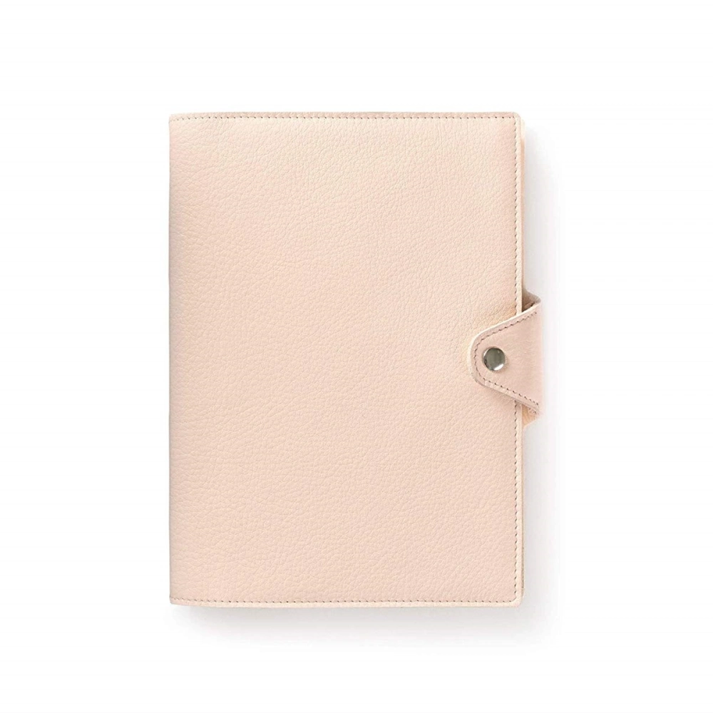 Pink Hardcover Luxury Refillable Leather Notebook