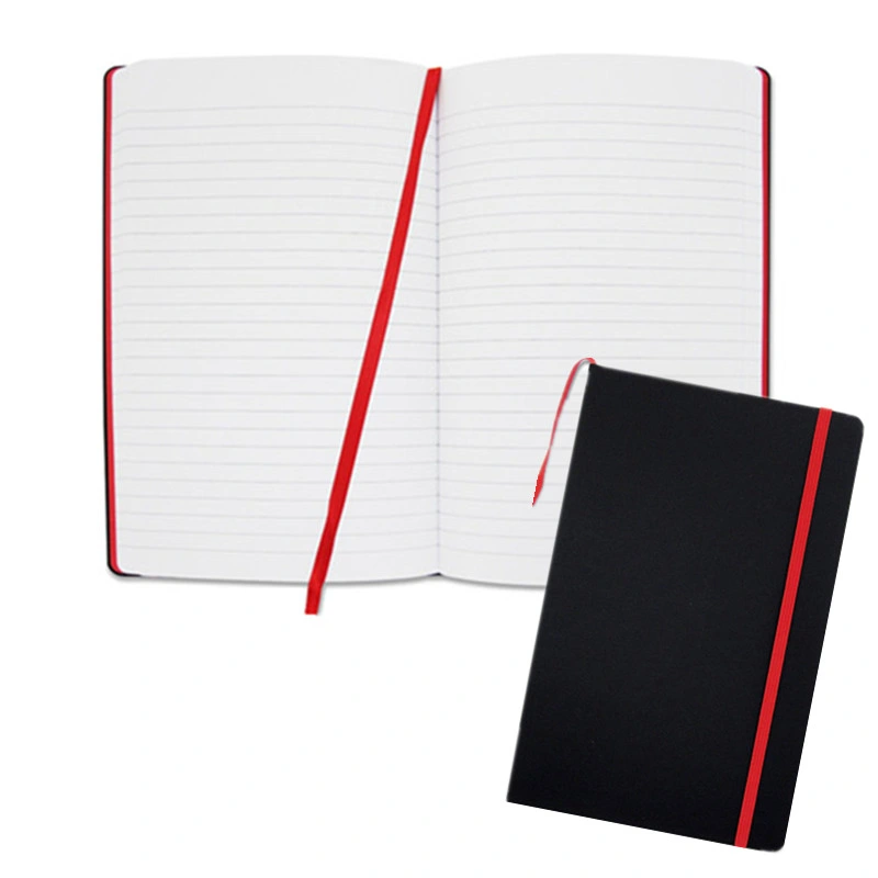 Custom 2020 A5 Elastic Bound Hardcover PU Leather Diary Notebook