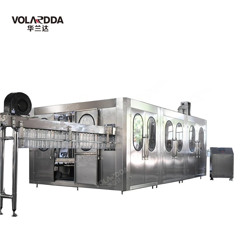 Automatic Liquid Purified Drinking Water Mineral Water Pure Water Production Line Washing Filling Machine