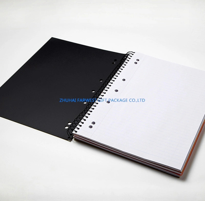 Paper Notebooks Printing Custom Artwork Simple Notebook A5 Size Wholesale