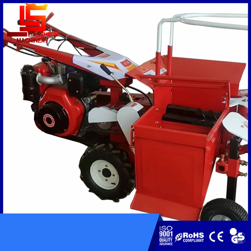 Multifunctional Corn Picking and Straw Crushing Machine, Small Agricultural Machinery Corn Harvester