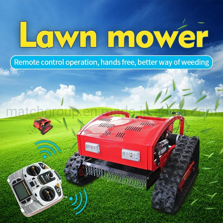 Mini Crawler Remote Control Lawn Mower Grass Blade Robot Mower