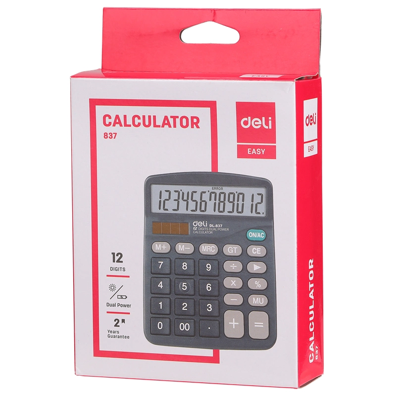 OEM Promotional Big LED Display Large Button Two Way Power Standard Scientific Calculator