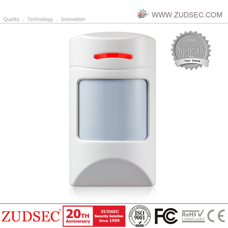 Intelligent Wired Passive Dual Microwave PIR Motion Sensor Alarm Sensor Portable Infrared Detector