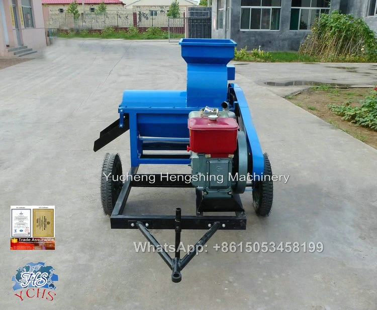 Farm Implements Diesel Engine Power Corn Threshing Machining Corn Maize Thresher