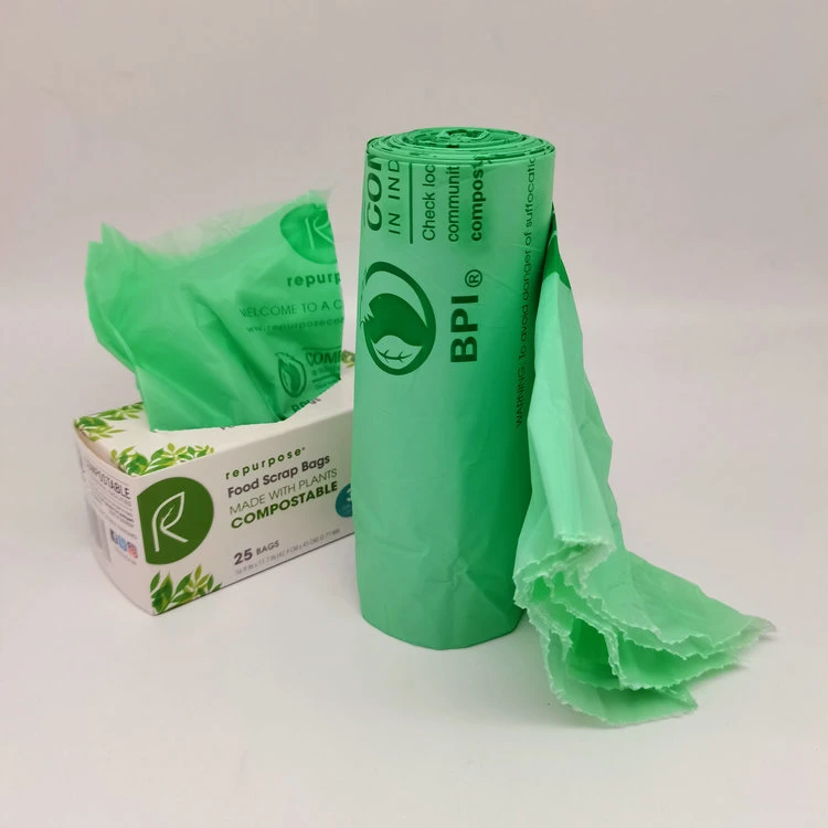 Biodegradable Trash Bag, Kitchen Garbage Bag, Biodegradable Garbage Bag, Compostable Rubbish Bag