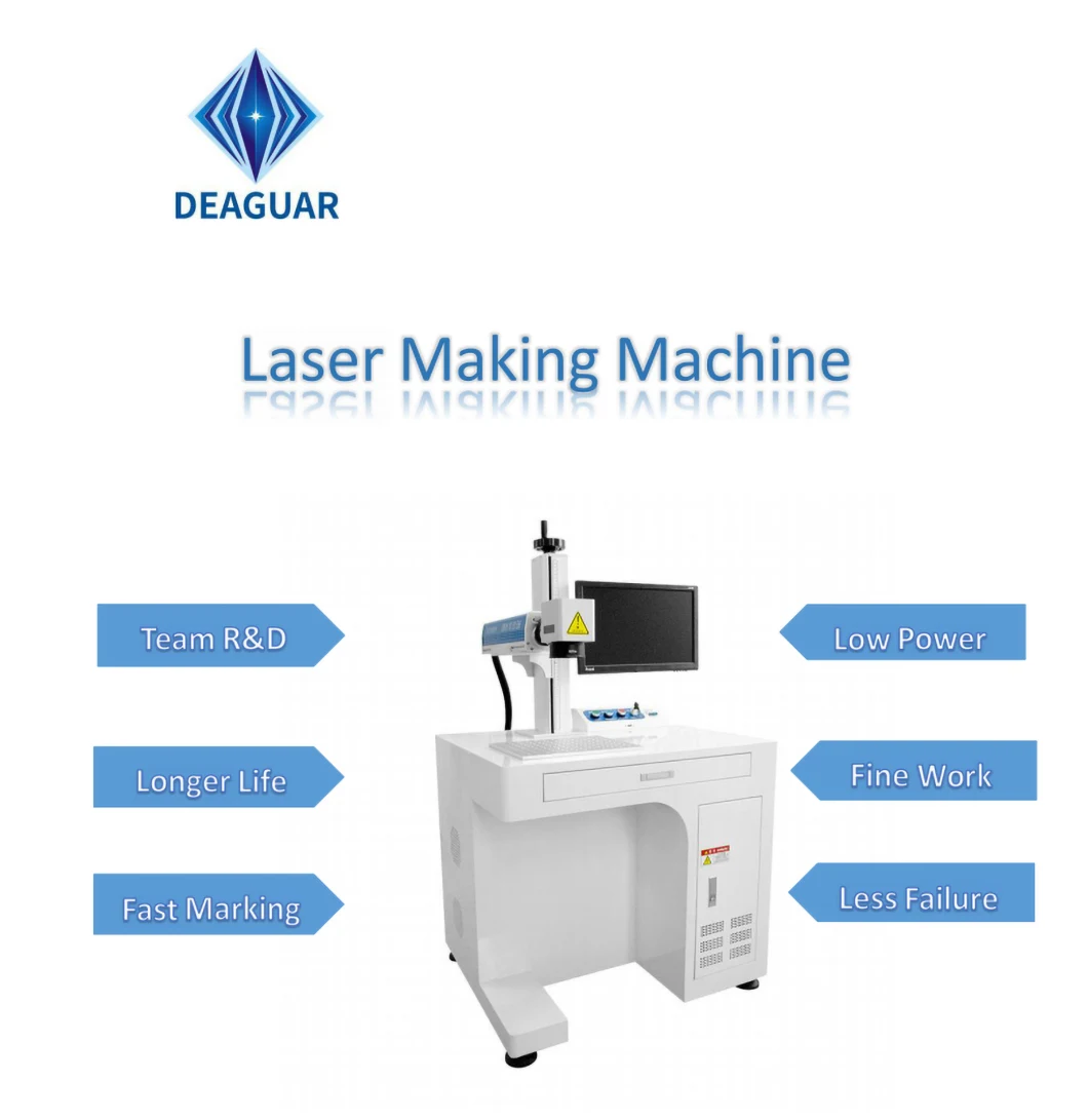 5W UV Vision Laser Marking Machine with Conveyor Belt