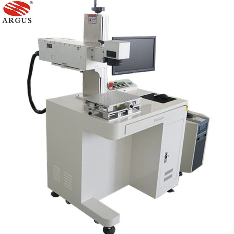 355nm 3W 5W 10W UV Laser Marking Engraving Machine PU Film Ceramic Laser Engraver