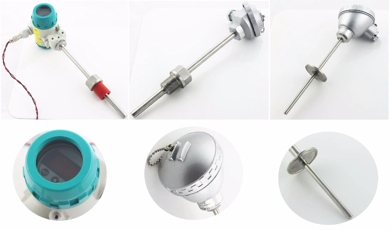 PT100 Sensor RS485 Hart Temperature Transmitter with LCD LED Display