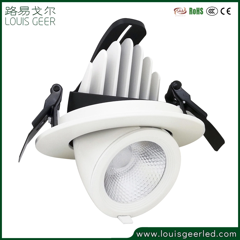 Good Design LED Recessed Ceiling Light Anti Glare Trimless Lobby 35W Dimmable Recessed LED Downlight