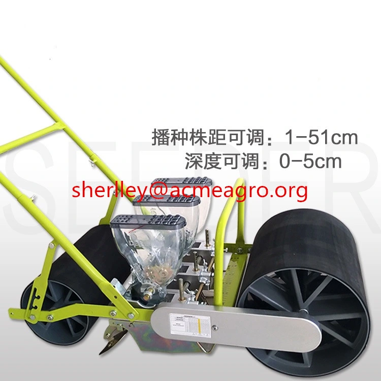 Manual Vegetable Seed Planter Hand Push Cabbage Seeder