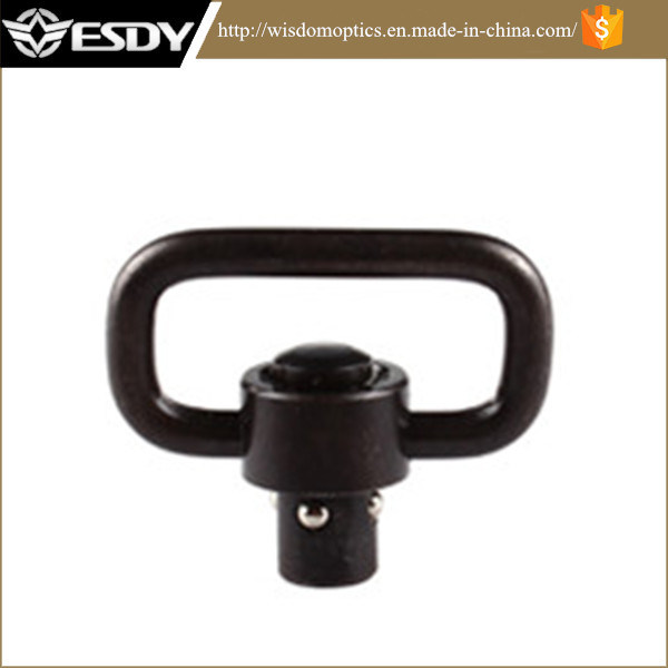 Esdy Tactical Heavy Duty Push Button Qd Sling Swivel Mount 1.25 Inch Loop