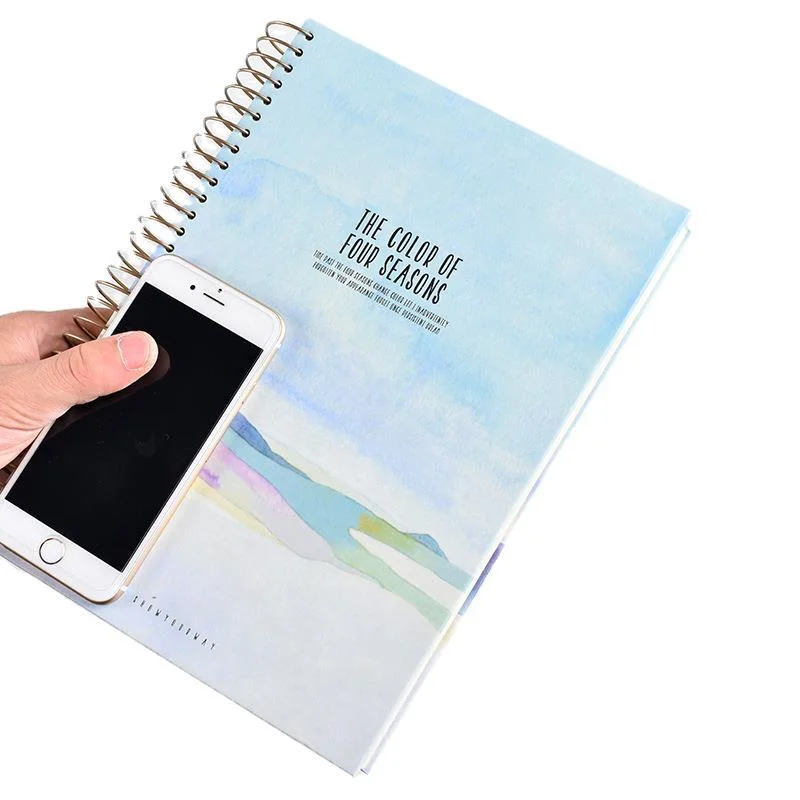 Promotional Spiral Binding Hardcover Notebook