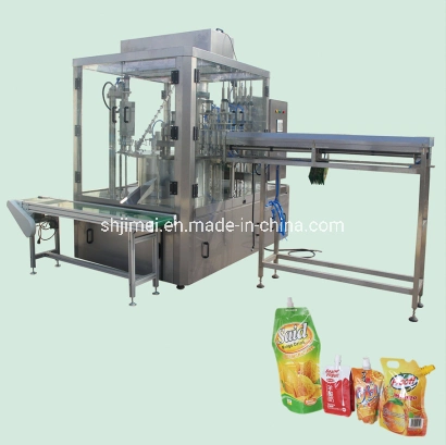 Spout Pouch Filling and Capping Machine Pouch Filling Machine Packaging