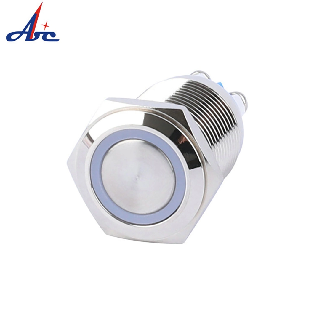 16mm Ring LED Button Switch on-off Push Button Switch