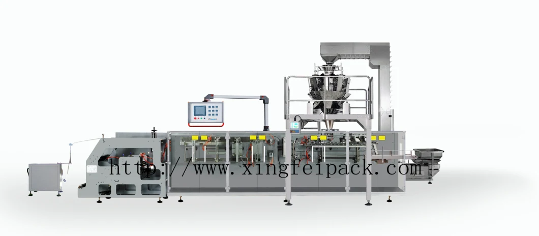 Automatic Horizontal Stand up Pouch Machine with Liquid Filler