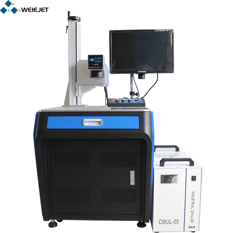 5W UV Laser Printer/Laser Marking Machine for PVC Pipe/Cap/ Two-Bar-Codes Marking Machine