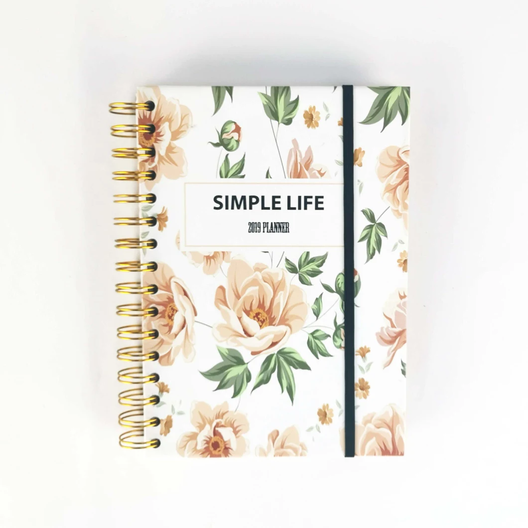 Personalized Custom 2021-2022 Hardcover Dairy Planner Spiral A5 Journals Agenda Planner Notebook