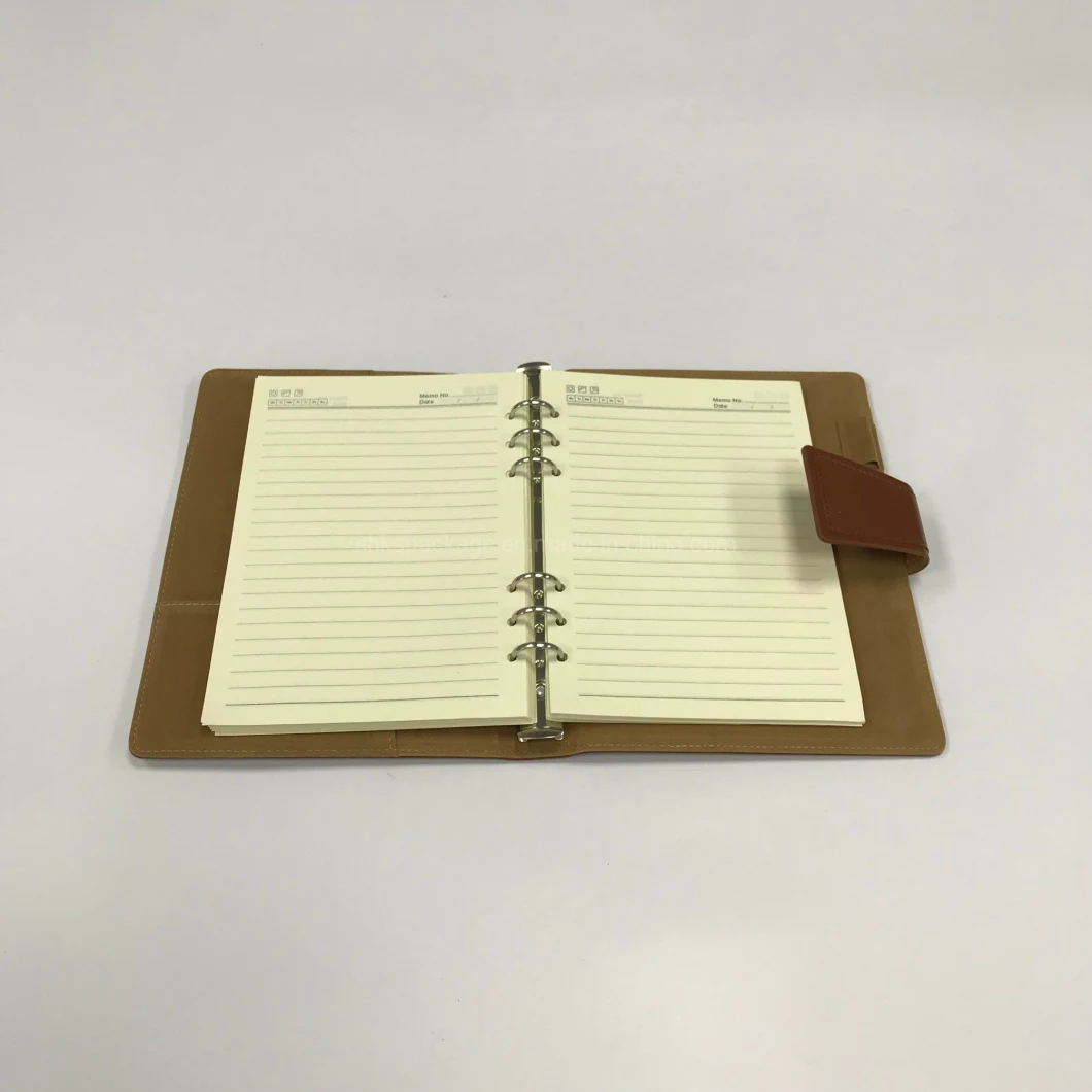 Good Quality Spiral Binding Notebook with Artificial Leather