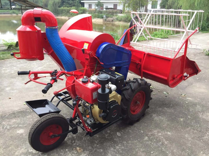 4lz-0.6 Mini Rice Wheat Harvester Soybean Harvester