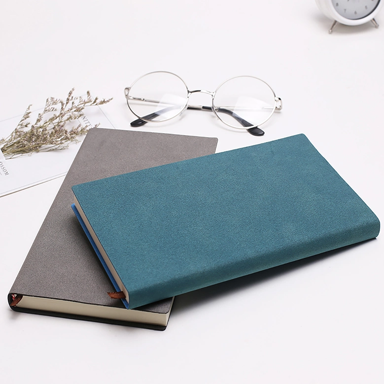 Custom Printed A5 Size Hardcover PU Leather Notebook