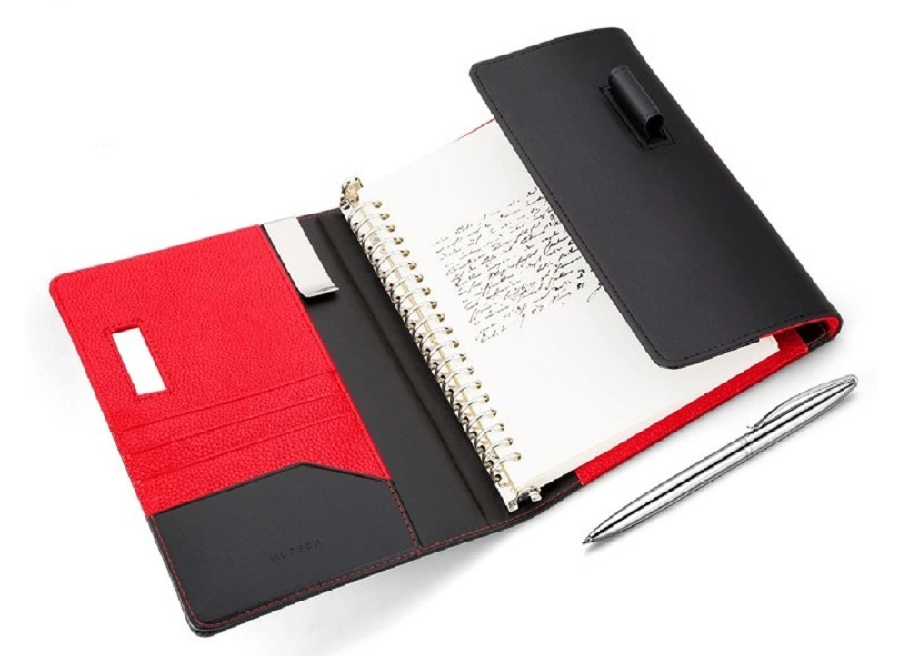 PU Leather Cover Notebook A5 Planner Binder with Metal Pen and Card Slots Inside Fob Reference Price: Get Latest Pric