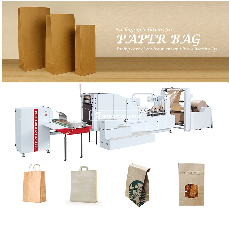 Carry Bag Machine Manufacturing Moderate Price Paper Carry Bag Making Machine
