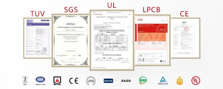 Lpcb Approval Fix and Rise of Temperature Heat Thermal Sensor in Conventional Fire Alarm System