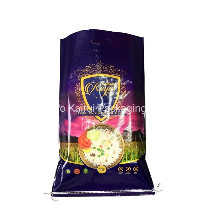 China PP Woven Bag of Rice, Rice Bag Size 10kg, Polypropylene Rice Bag PP Woven