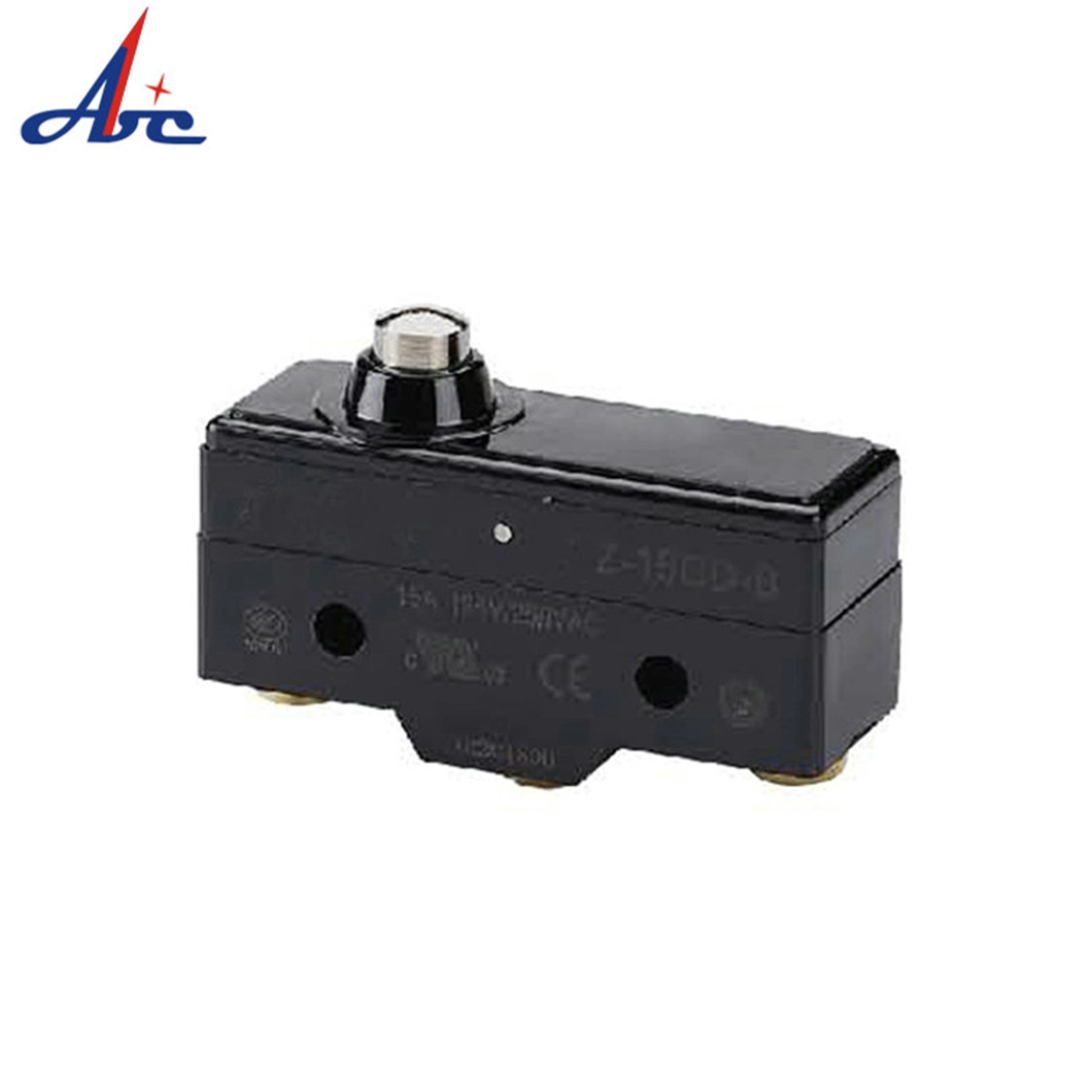 High Quality Plastic Short Cover Push Button Limit Switch