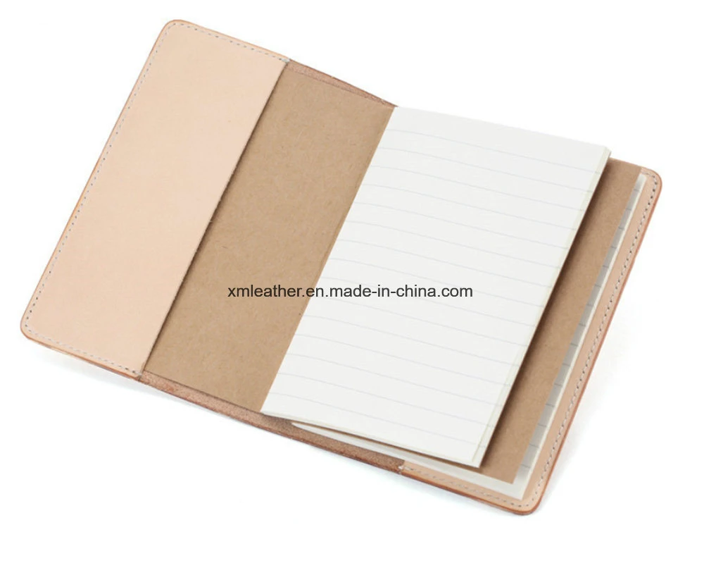 Wholesale Custom Premium Leather Bound A6 Refillable Notebook