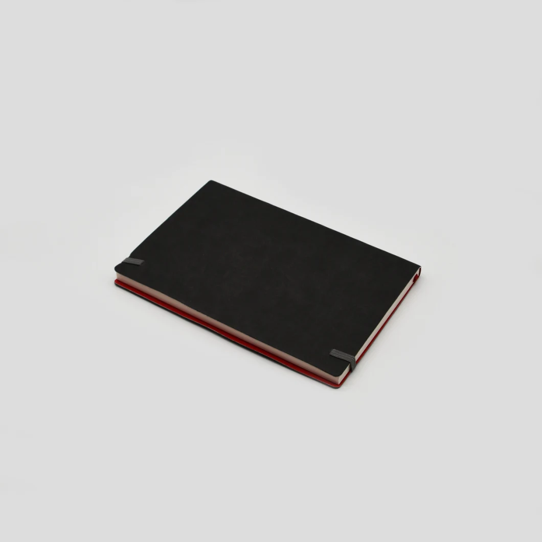 Black PU Cover Notebook Hardcover Notebook Printing