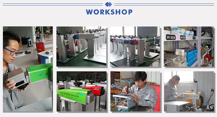 High Precision Portable Hand Held Fiber Laser Marking Machine with Battery