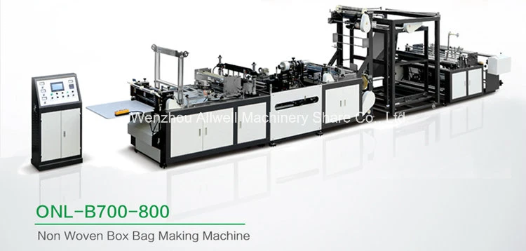 Non Woven Carry Bag Making Machine (AW-B700-800) Made in China