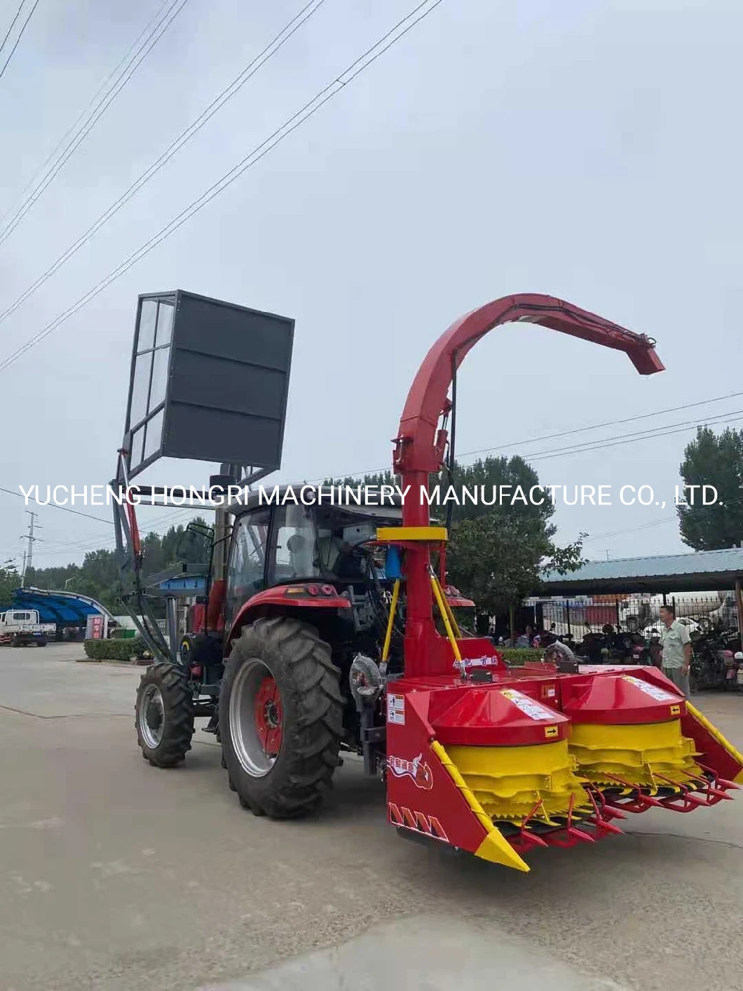 Corn/Maize Straw Harvester Machine Silage Combine Harvester