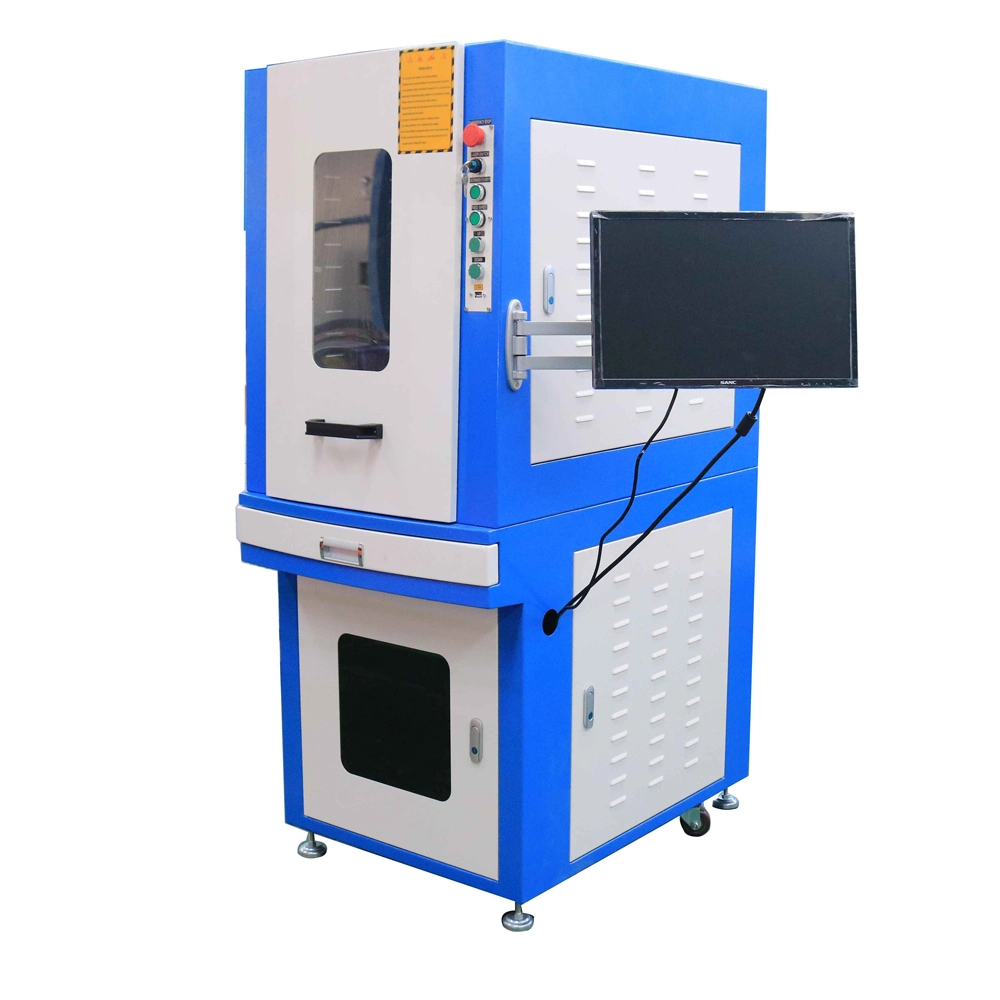 20W Full Enclosed Fiber Laser Marking Machine with Safe Cover